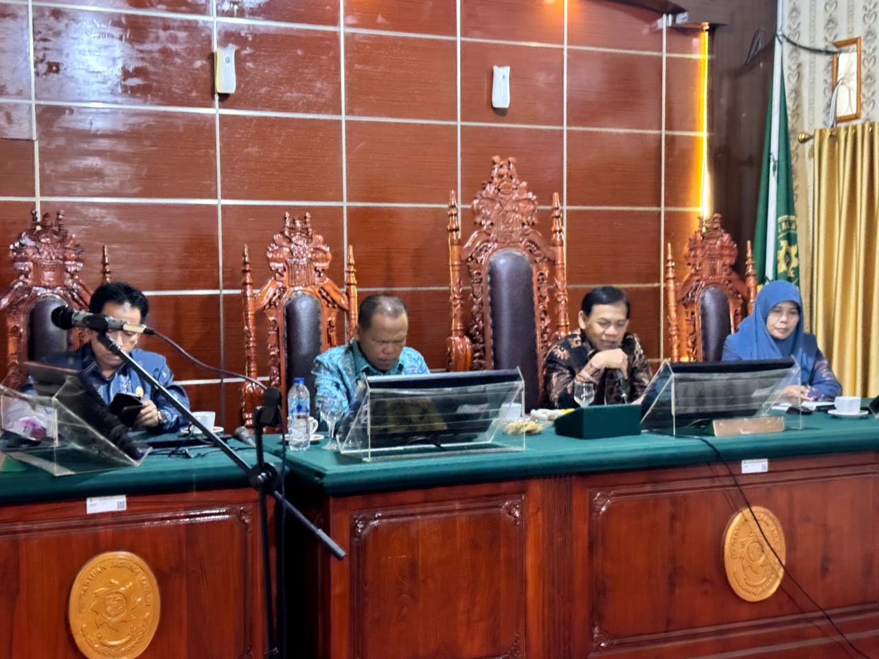 PTA Padang Melaksanakan Pembinaan di Pengadilan Agama Painan